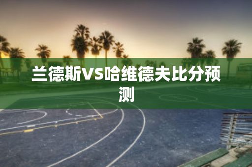 兰德斯VS哈维德夫比分预测