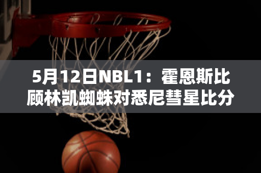 5月12日NBL1：霍恩斯比顾林凯蜘蛛对悉尼彗星比分推荐