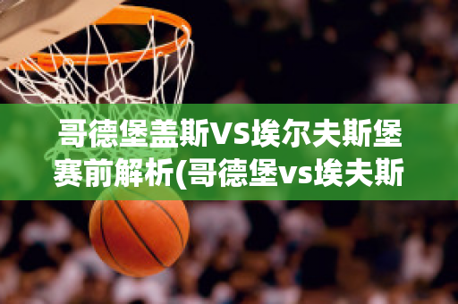 哥德堡盖斯VS埃尔夫斯堡赛前解析(哥德堡vs埃夫斯堡结果)