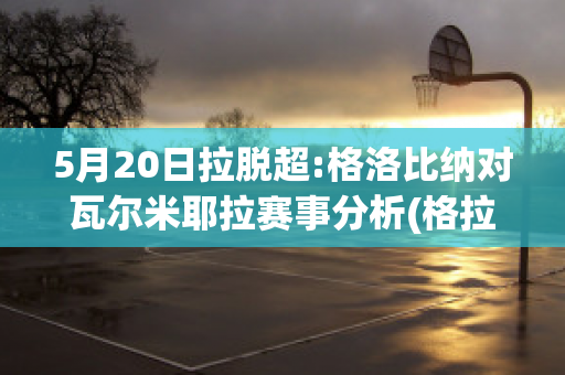 5月20日拉脱超:格洛比纳对瓦尔米耶拉赛事分析(格拉纳vs埃瓦尔)