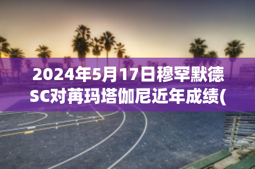 2024年5月17日穆罕默德SC对苒玛塔伽尼近年成绩(穆罕默德·法塔赫)