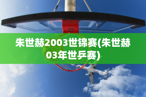 朱世赫2003世锦赛(朱世赫03年世乒赛)