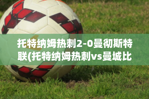 托特纳姆热刺2-0曼彻斯特联(托特纳姆热刺vs曼城比分预测)