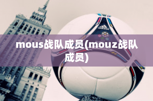 mous战队成员(mouz战队成员)