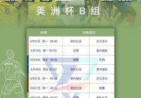 上届美洲杯各队比分表格:上届美洲杯各队比分表格图片