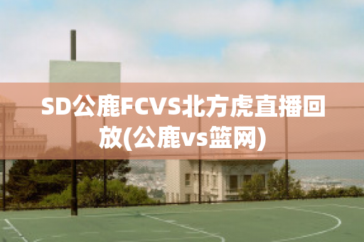 SD公鹿FCVS北方虎直播回放(公鹿vs篮网)