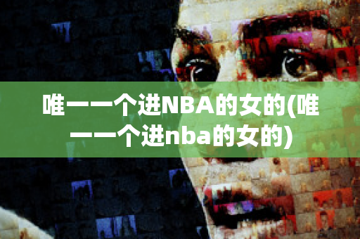 唯一一个进NBA的女的(唯一一个进nba的女的)