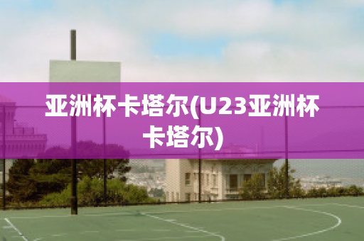 亚洲杯卡塔尔(U23亚洲杯卡塔尔)