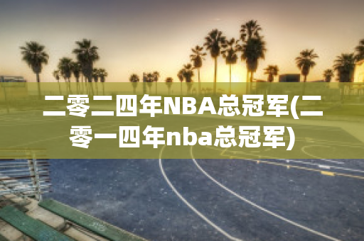 二零二四年NBA总冠军(二零一四年nba总冠军)