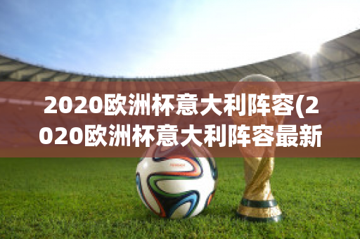 2020欧洲杯意大利阵容(2020欧洲杯意大利阵容最新)