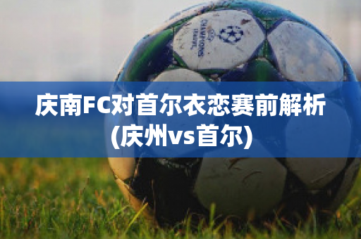 庆南FC对首尔衣恋赛前解析(庆州vs首尔)