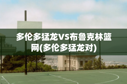 多伦多猛龙VS布鲁克林篮网(多伦多猛龙对)