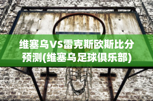 维塞乌VS雷克斯欧斯比分预测(维塞乌足球俱乐部)