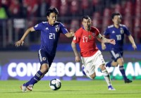 2019巴西美洲杯日本VS智利:日本对智利美洲杯